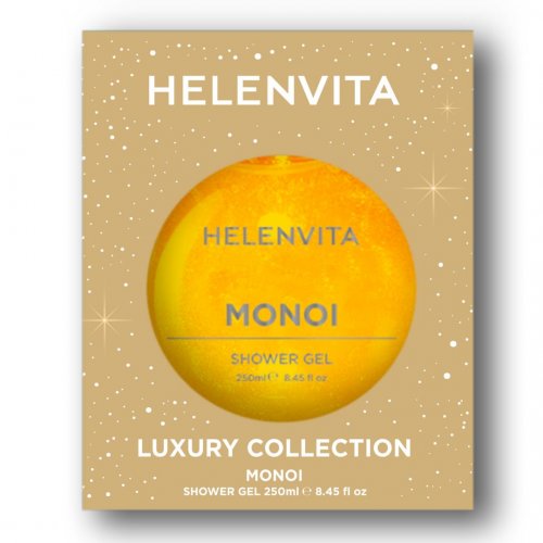 Helenvita Luxury Collection Monoi Shower Gel Αφρόλουτρο Καθημερινής Χρήσης Ιριδίζον, 250ml